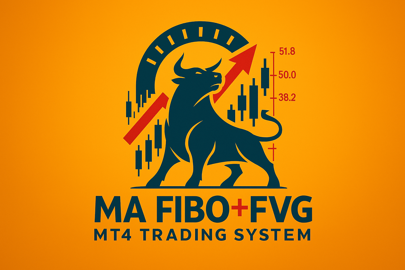 MA FIBO + FVG MT4 Trading System MT4